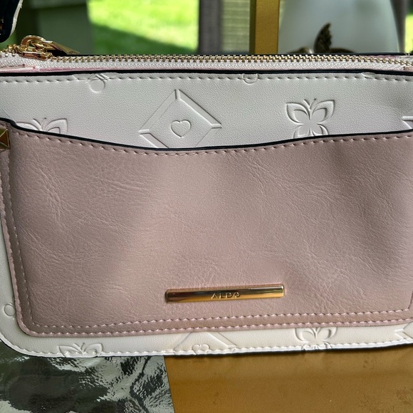 NWOT- ALDO Chic Cream Crossbody Bag - Picture 4 of 7
